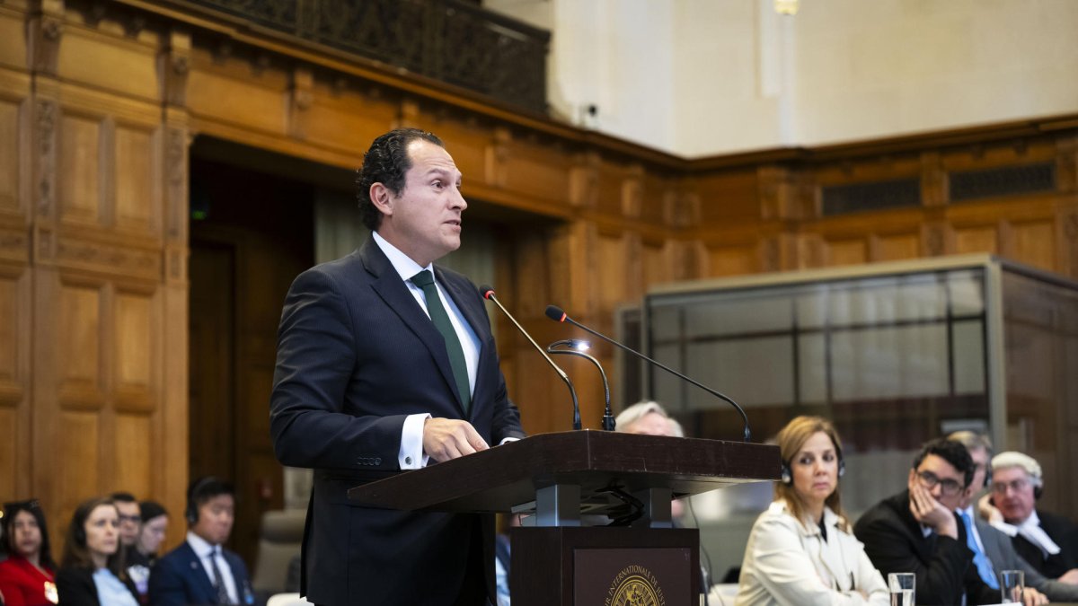 El Gobierno de México acusó a Ecuador ante la Corte Internacional de Justicia (CIJ).