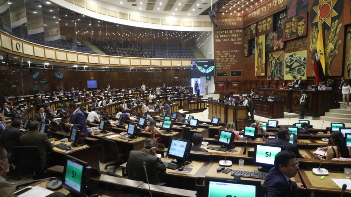 Con 91 votos, el pleno de la Asamblea aprobó la resolución para que se investigue el manejo de la crisis energética en el Gobierno de Daniel Noboa.