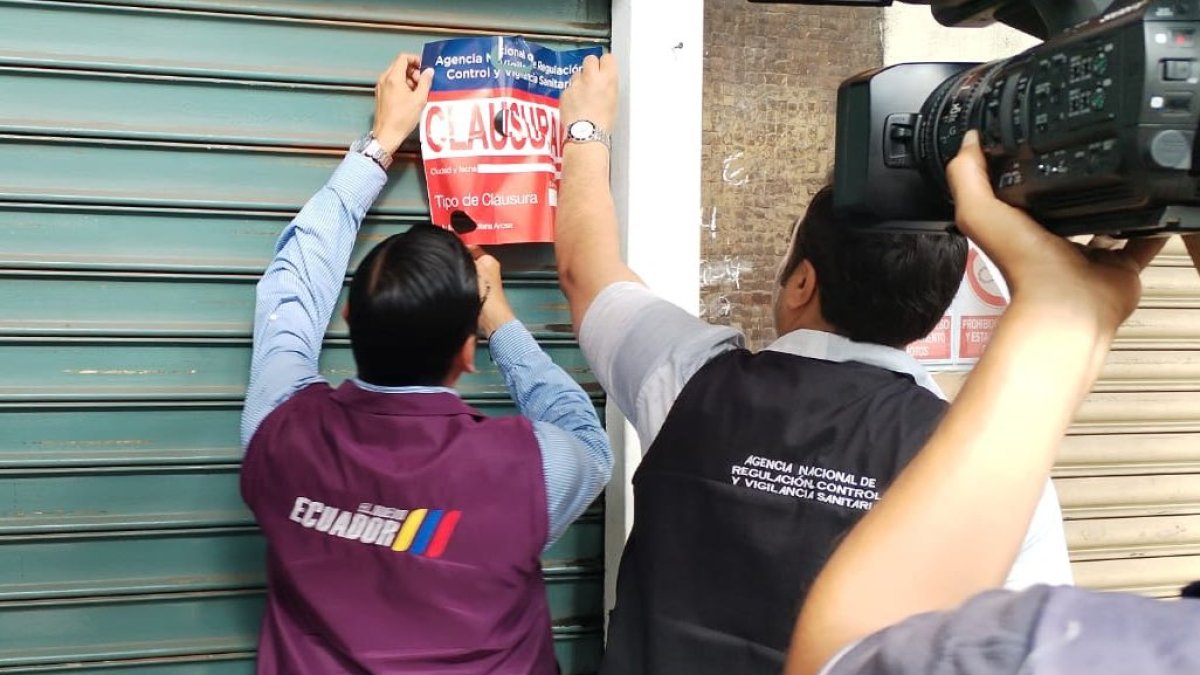 Arcsa realizó la clausura de este local.