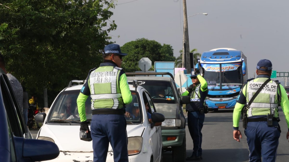 Los agentes de ATM iniciaron operaciones en el peaje del kilómetro 24 de vía a la Costa.