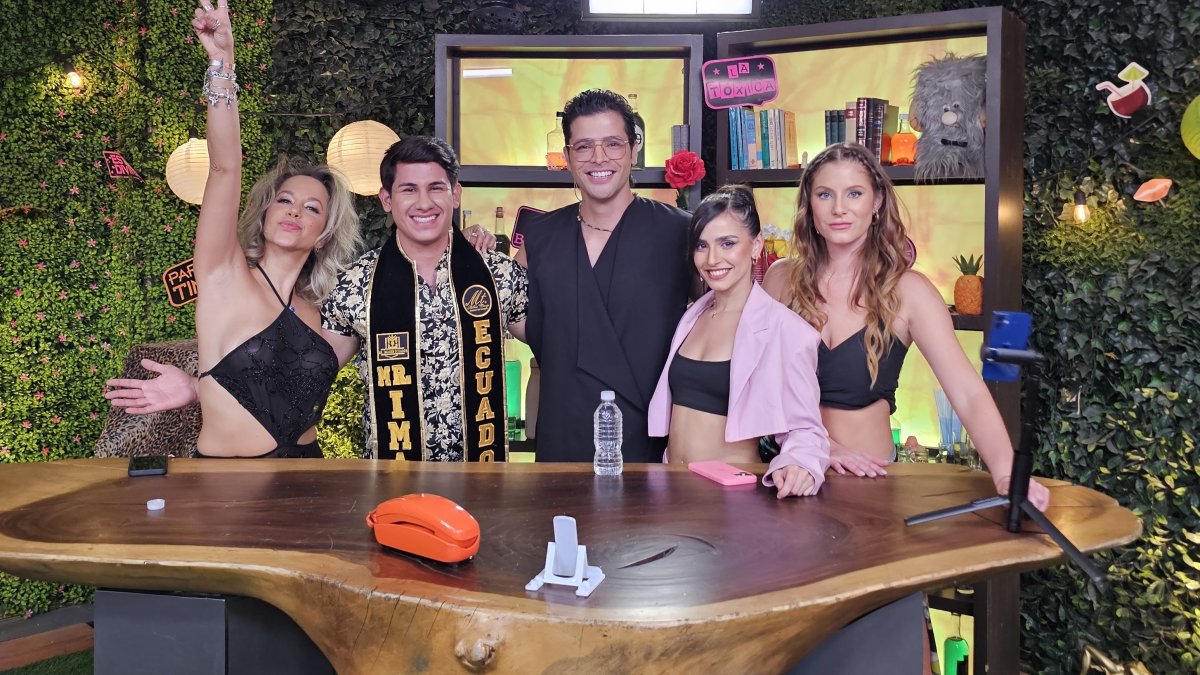 Moisés Peñaloza con Ariel Bravo.