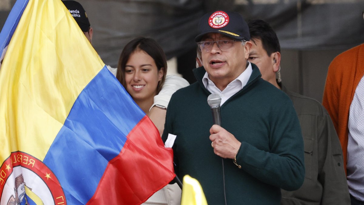 El presidente de Colombia, Gustavo Petro, en una foto de archivo.