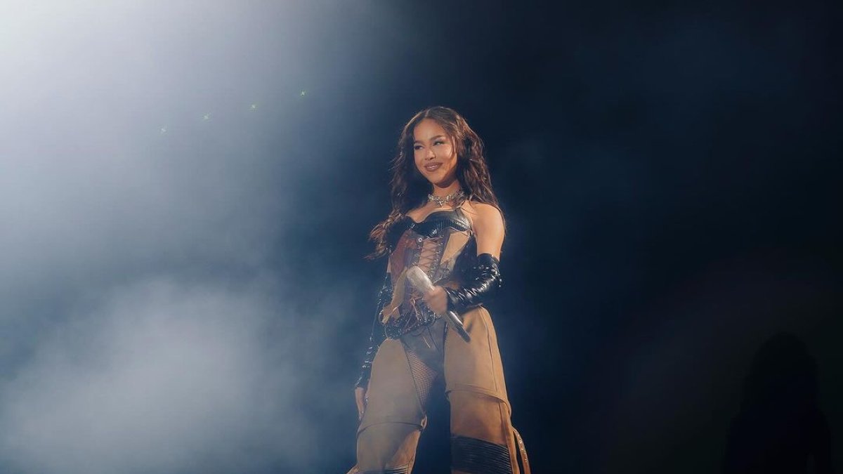 Danna agradeció a sus fans en Quito por la buena vibra en su concierto de ayer.