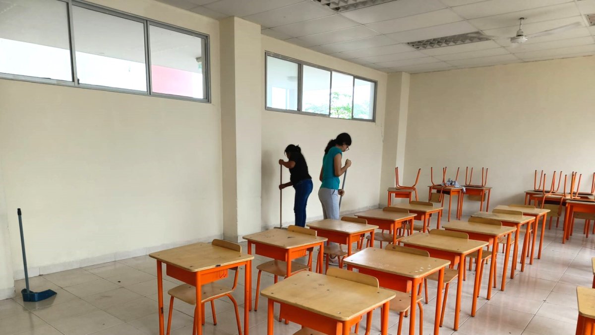 Los planteles educativos se alistan para recibir alumnos para el año lectivo 2024 - 2025.
