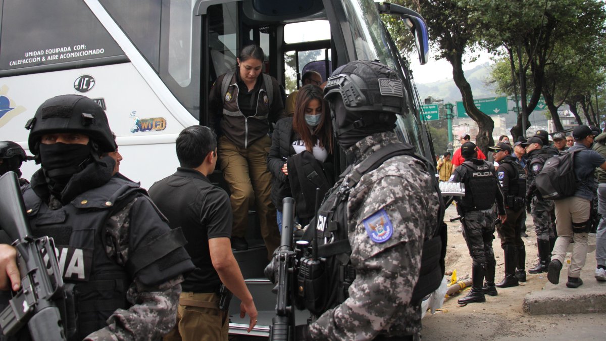 Mayra Salazar, detenida en el caso Metástasis. Ella rindió un testimonio anticipado con el que ofreció detalles de cómo operaba la red de corrupción de Leandro Norero y otros personajes.