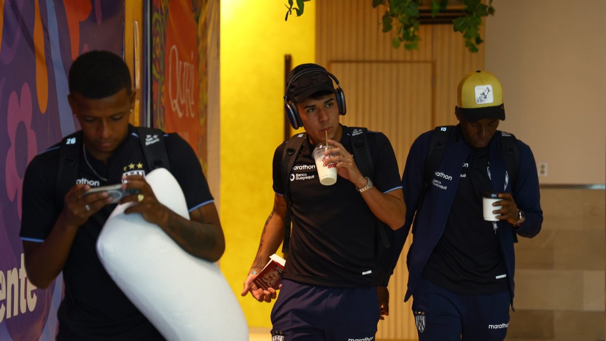 Kendry Páez (c), de 17 años, comandará la ofensiva de Independiente del Valle.