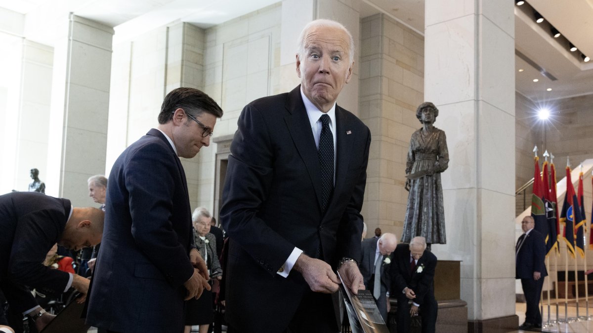 Washington. El presidente Joe Biden, durante una rueda de prensa en la Casa Blanca.