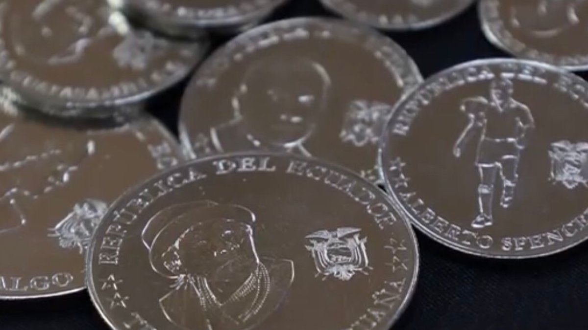 El Banco Central del Ecuador informó de las nuevas monedas en circulación.