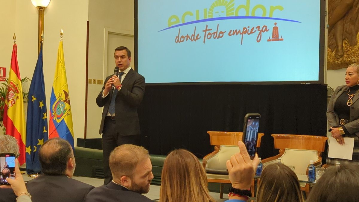 Pesidente Daniel Noboa.