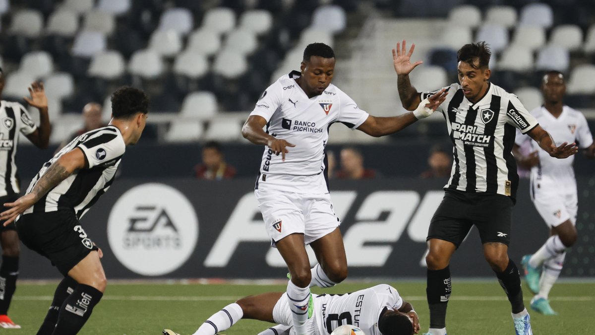 Liga de Quito suma 4 puntos y ocupa el último puesto del grupo D.