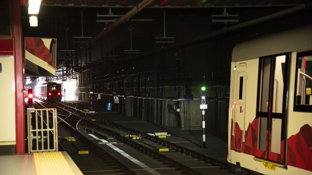 Un percance obligó a cerrar el servicio en la estación del Metro de Quitumbe. La Empresa no precisa qué ocurre en cada caso.