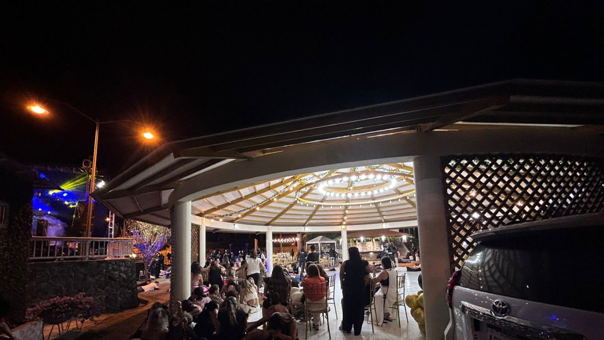 Evento. En esta finca, vía la Costa, se realizó una fiesta en la que fueron detenidas cinco personas, entre estas Jacobo Bucaram.