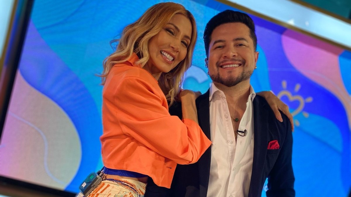 Jorge Heredia con Jasú Montero.