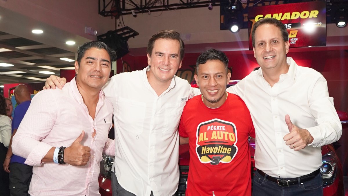 El ganador del reto Pégate al auto Havoline 3