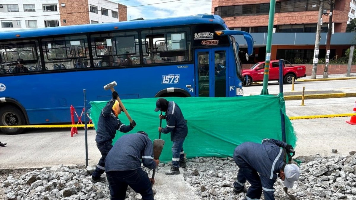 Los trabajos de soterramiento se realizan en el marco de la iniciativa de Senderos Seguros.