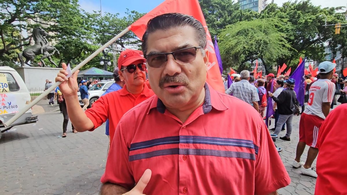 Jorge Escala es dirigente de la Unión Nacional de Educadores (UNE) y fue asambleísta.