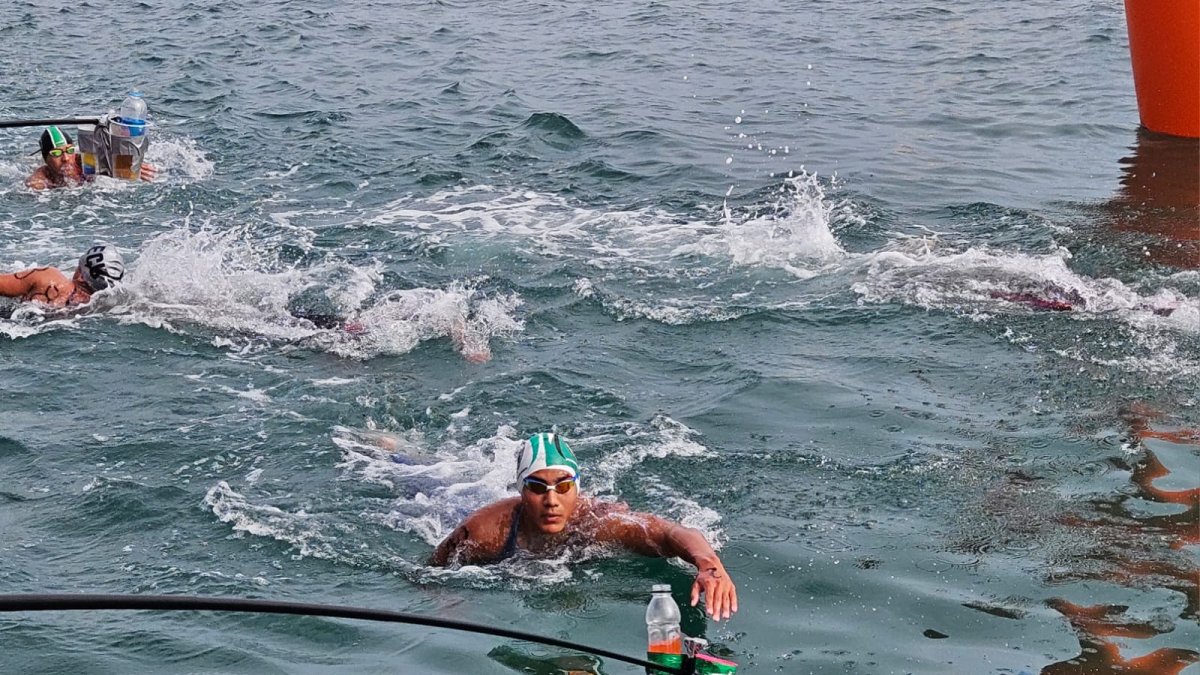 Mario Granizo lideró la prueba de 7,5 km que le valió la clasificación a Italia.