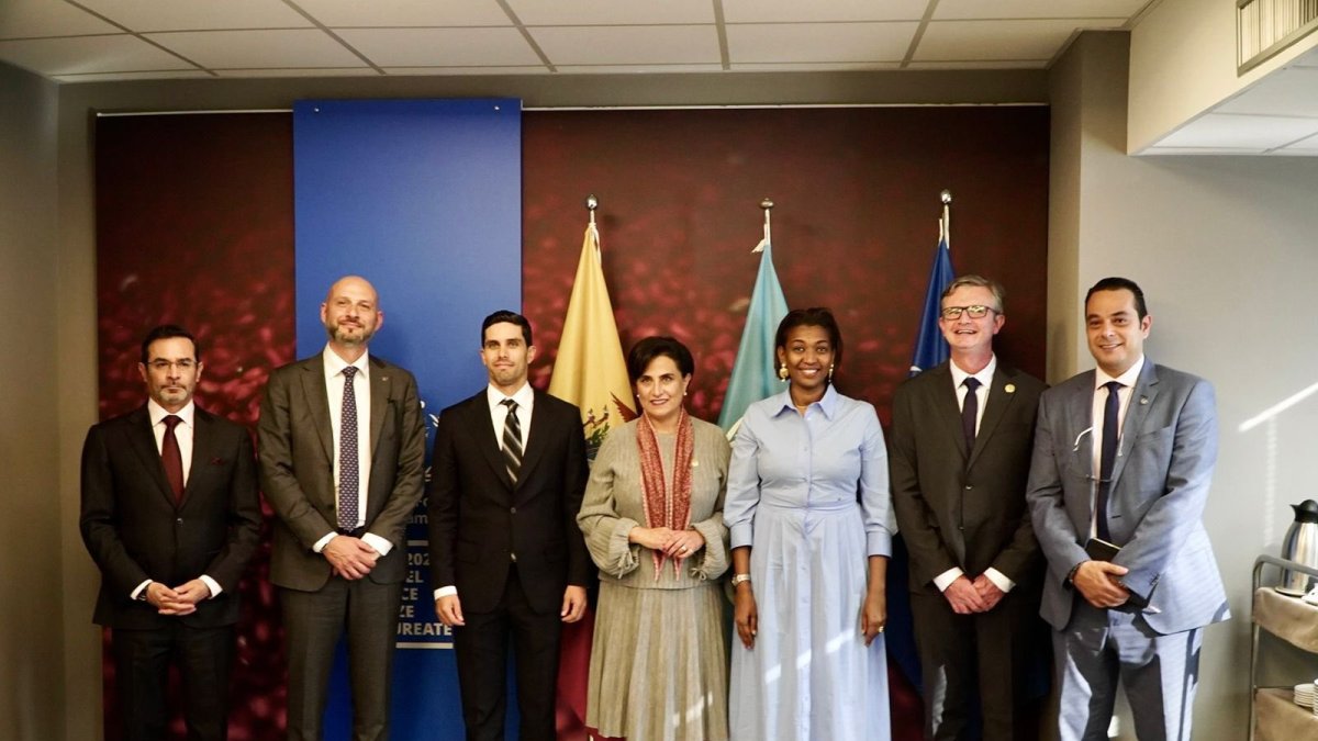 La canciller y el ministro de Finanzas de Ecuador mantuvieron reuniones con representantes del Programa Mundial de Alimentos.