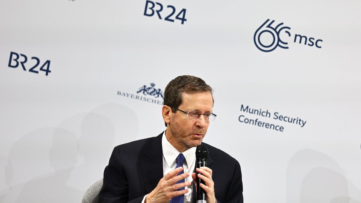 Imagen de Archivo del presidente de Israel, Isaac Herzog.