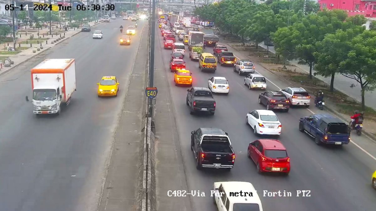 Los trabajos viales se harán en el paso a desnivel que está en la intersección de las avenidas Perimetral y Casurina, en el noroeste de Guayaquil.