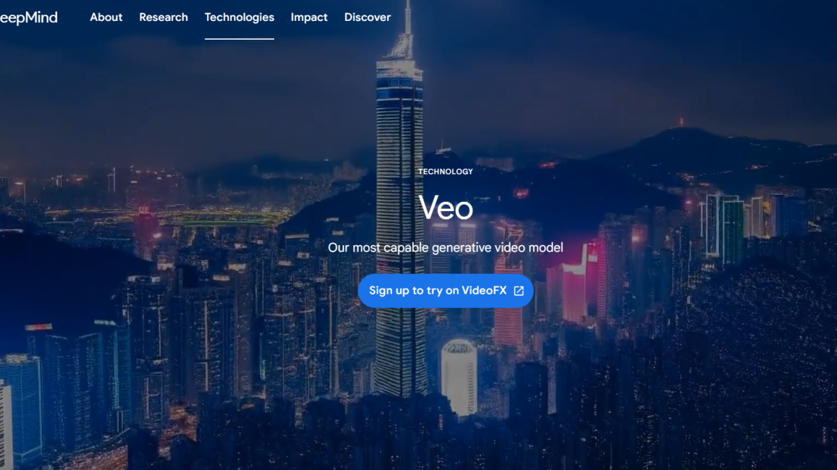 Google lanzó este 14 de mayo a VEO.