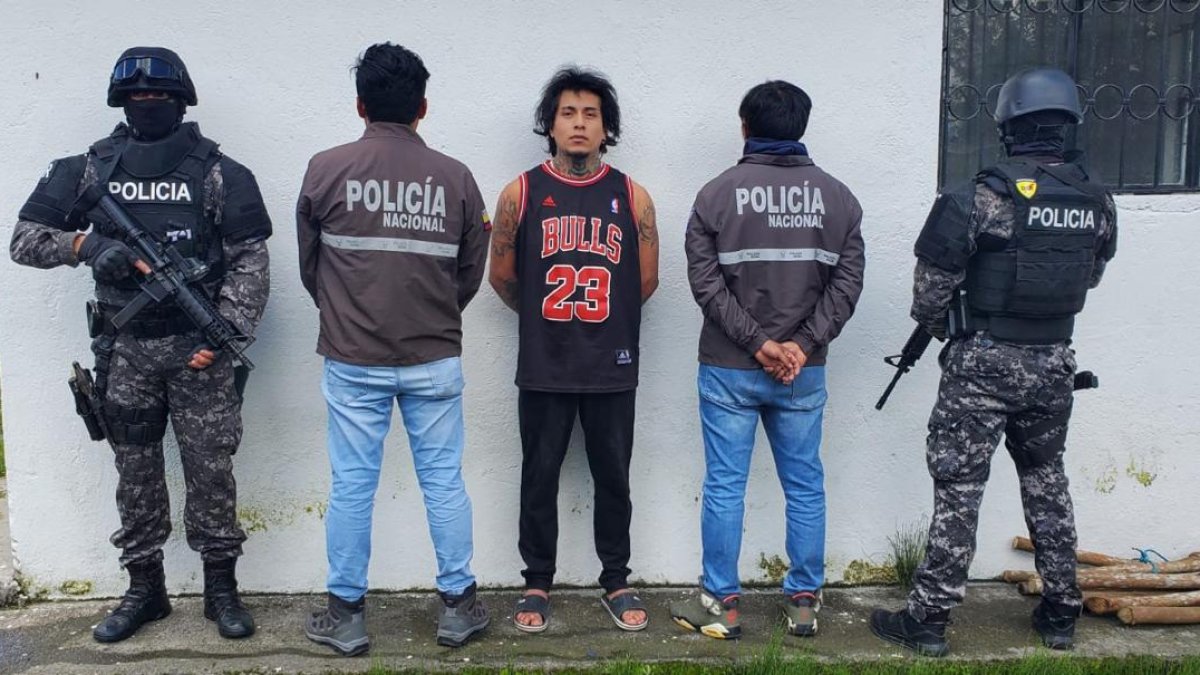 Gaibor fue incluido en la lista de los más buscados de Ecuador, por el asesinato de un adolescente.