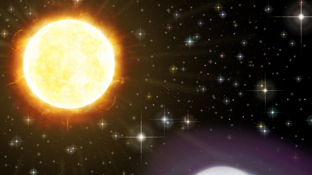 Recreación artística del sistema de WASP-193B.