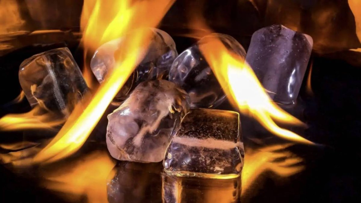 Composición de hielo y fuego.