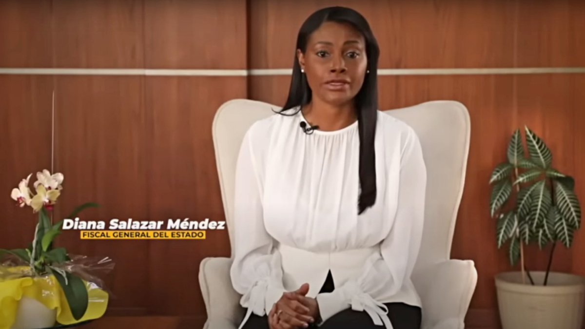 Declaración. La fiscal Diana Salazar grabó y publicó un video en su recién creada cuenta en YouTube.