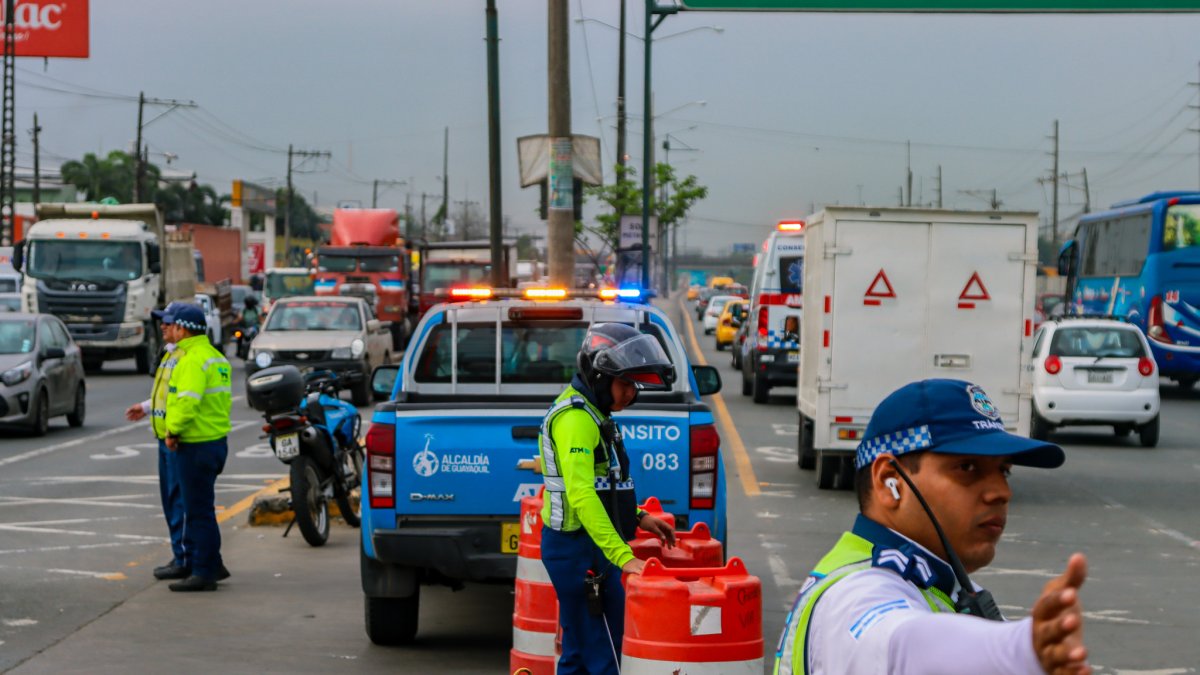 A partir del 20 de mayo, la vía Daule se cerrará en las horas pico.