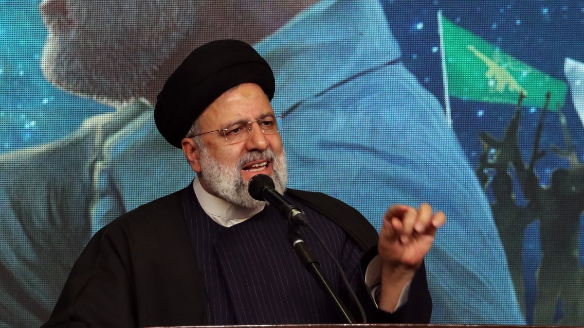El presidente iraní, Ebrahim Raisi.
