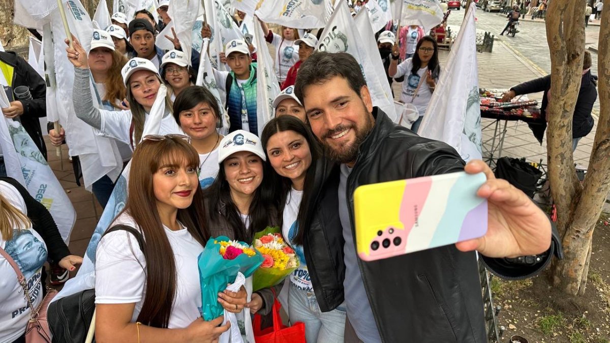 Jan Topic fue el candidato a la presidencia en 2023 por el Partido Social Cristiano