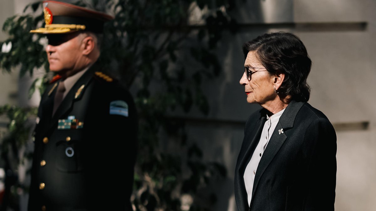 La embajadora de España en Argentina, María Jesús Alonso Jiménez.