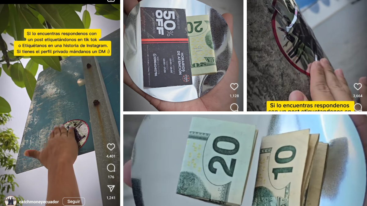 El usuario de redes, CatchMoneyEcuador, tiene atentos a los guayaquileños.