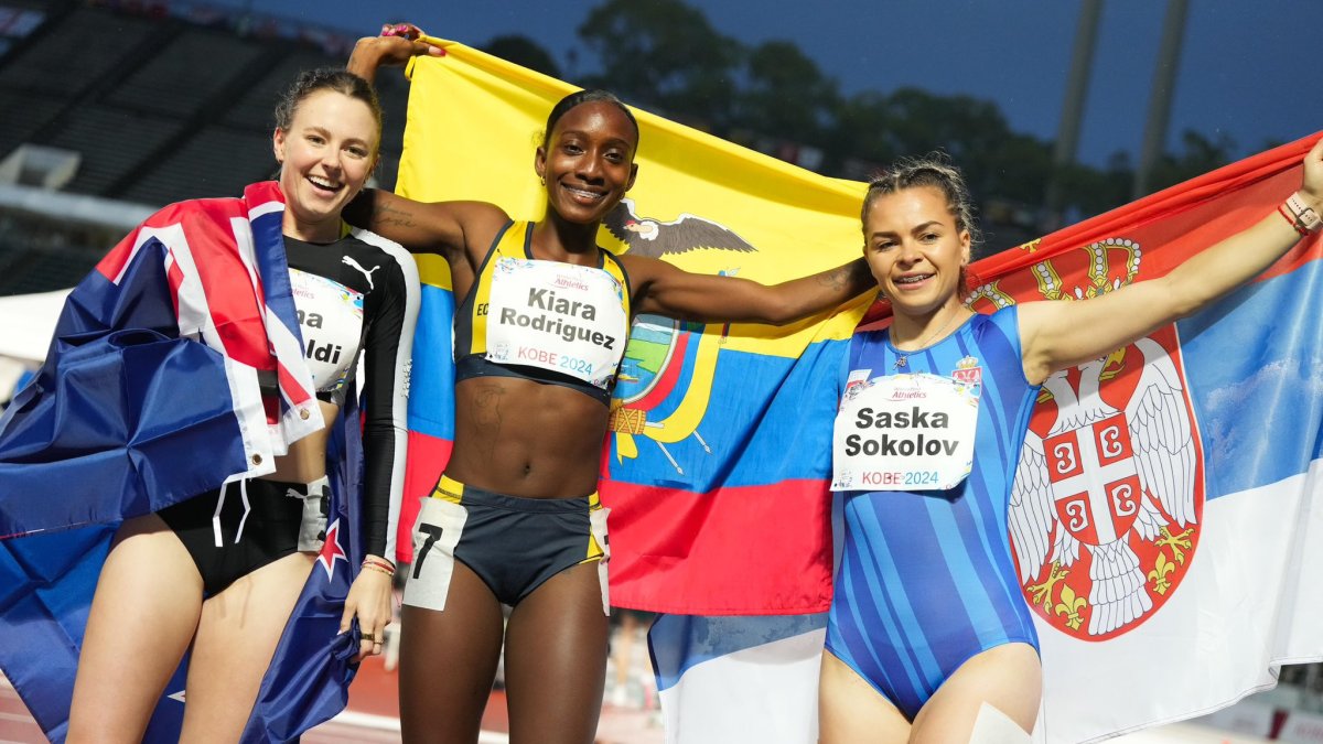 Kiara Rodríguez se proclamó bicampeona mundial tras superar a Serbia y Nueva Zelanda.