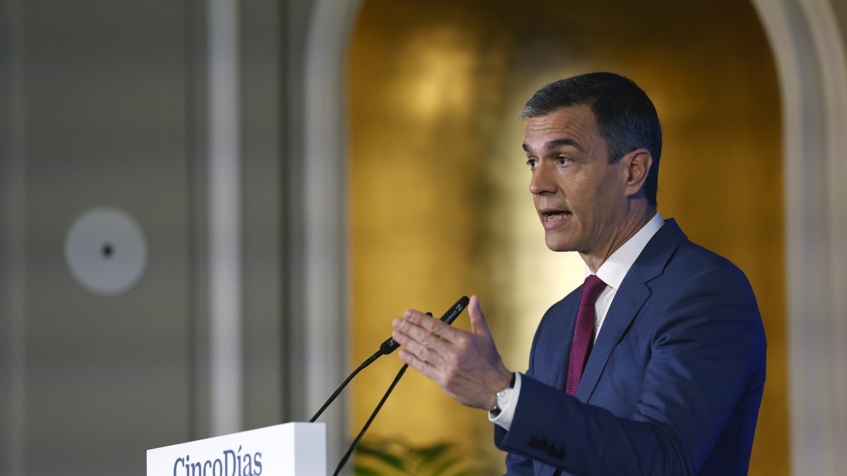 El presidente del Gobierno de España, Pedro Sánchez.