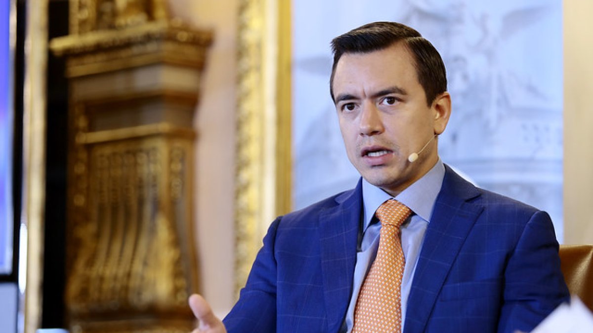 Dato. Daniel Noboa confirmó su participación en las elecciones presidenciales 2025.