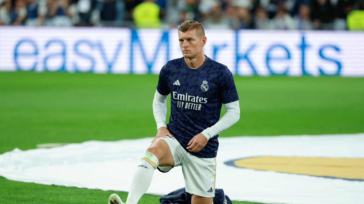El centrocampista alemán del Real Madrid Toni Kroos anunció su adiós en redes sociales