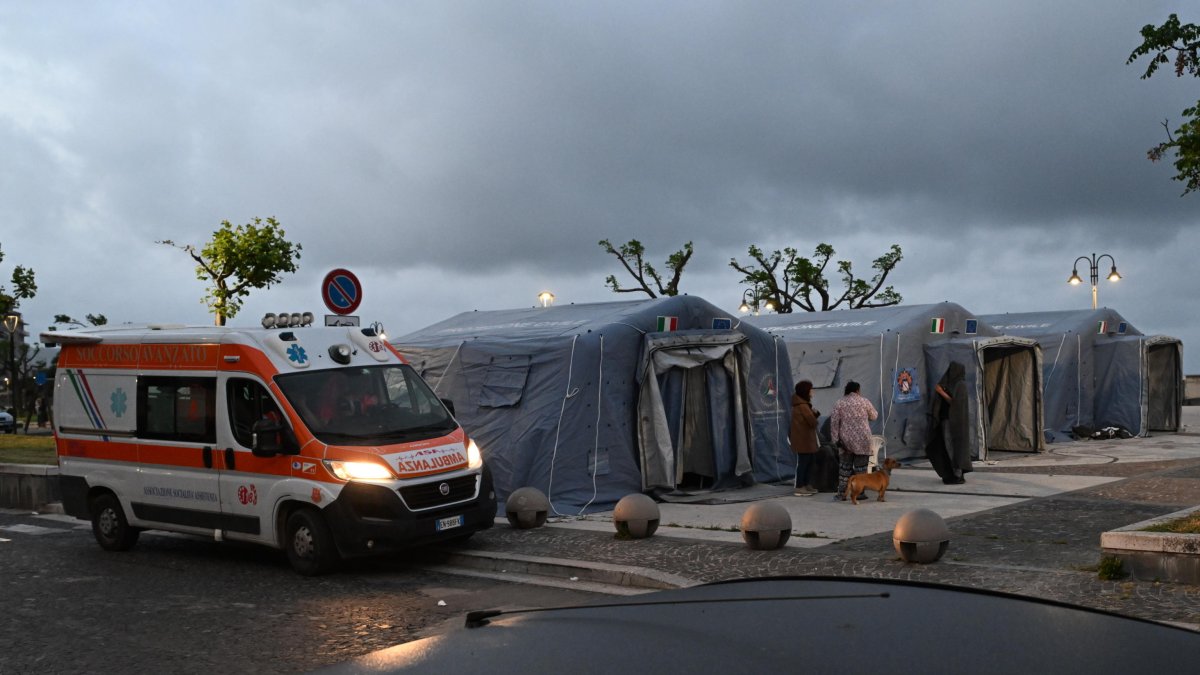 El Instituto Nacional de Geofísica y Vulcanología (INGV) notificó 150 terremotos, el mayor de magnitud 4,4
