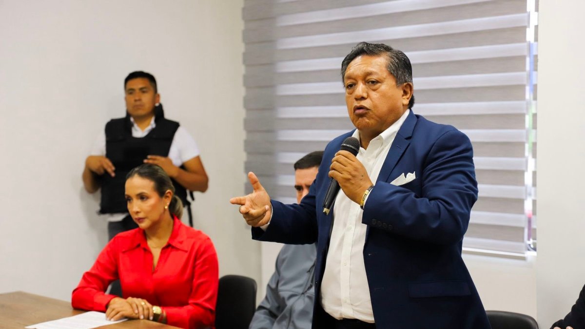 Wilson Erazo, alcalde de Santo Domingo.