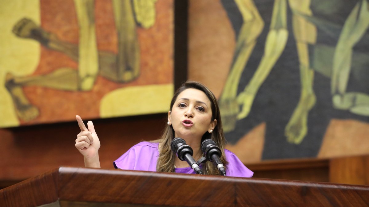 Jessica Jaramillo participó en comisión general este 21 de mayo de 2024.