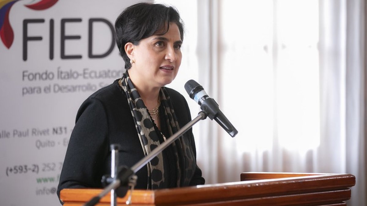 La canciller Gabriela Sommerfeld dijo que Ecuador solicitó a Estados Unidos su beneplácito para el nuevo embajador.