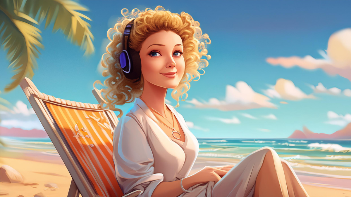 Simulación con IA de una mujer que ha llegado a los 50 años.