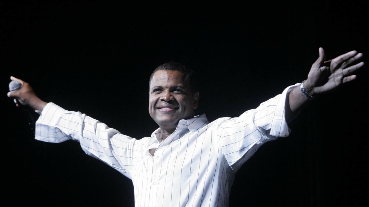 Fotografía de archivo del cantautor colombiano de vallenato Omar Geles.