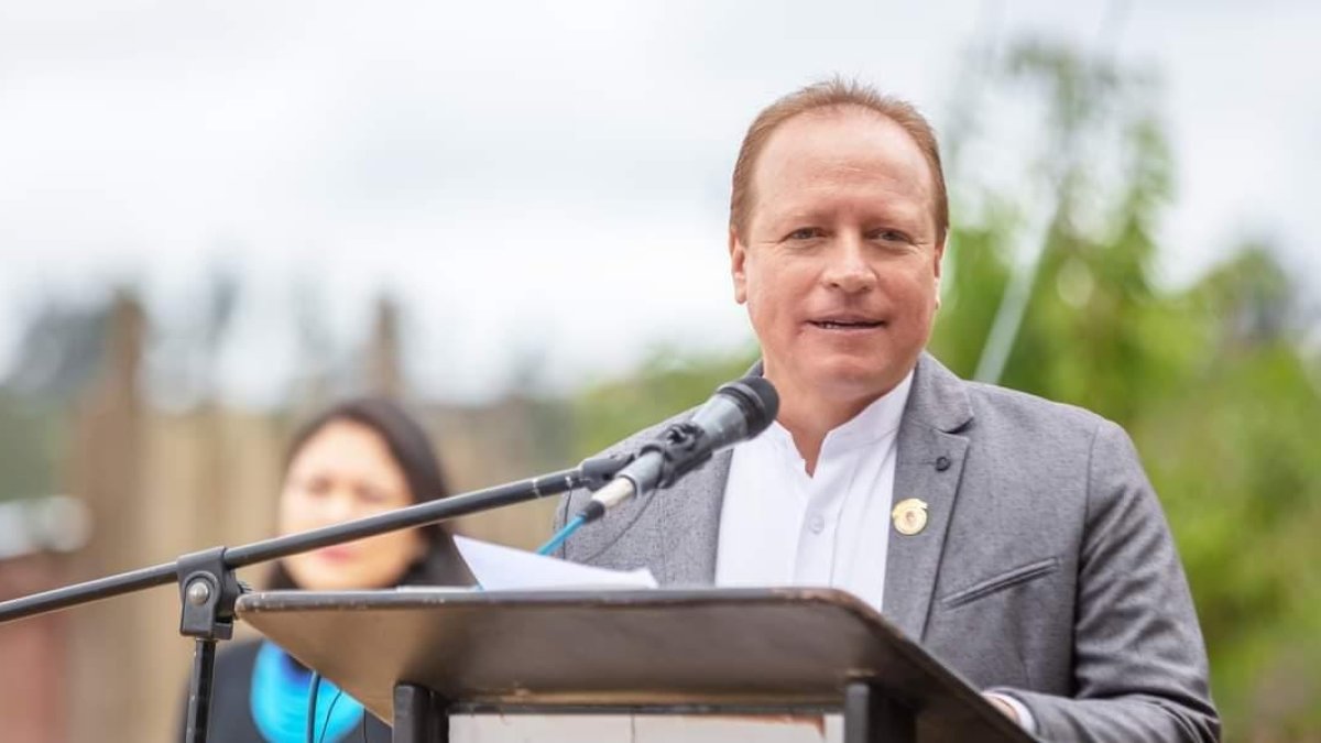 Franco Quezada, alcalde de Loja.