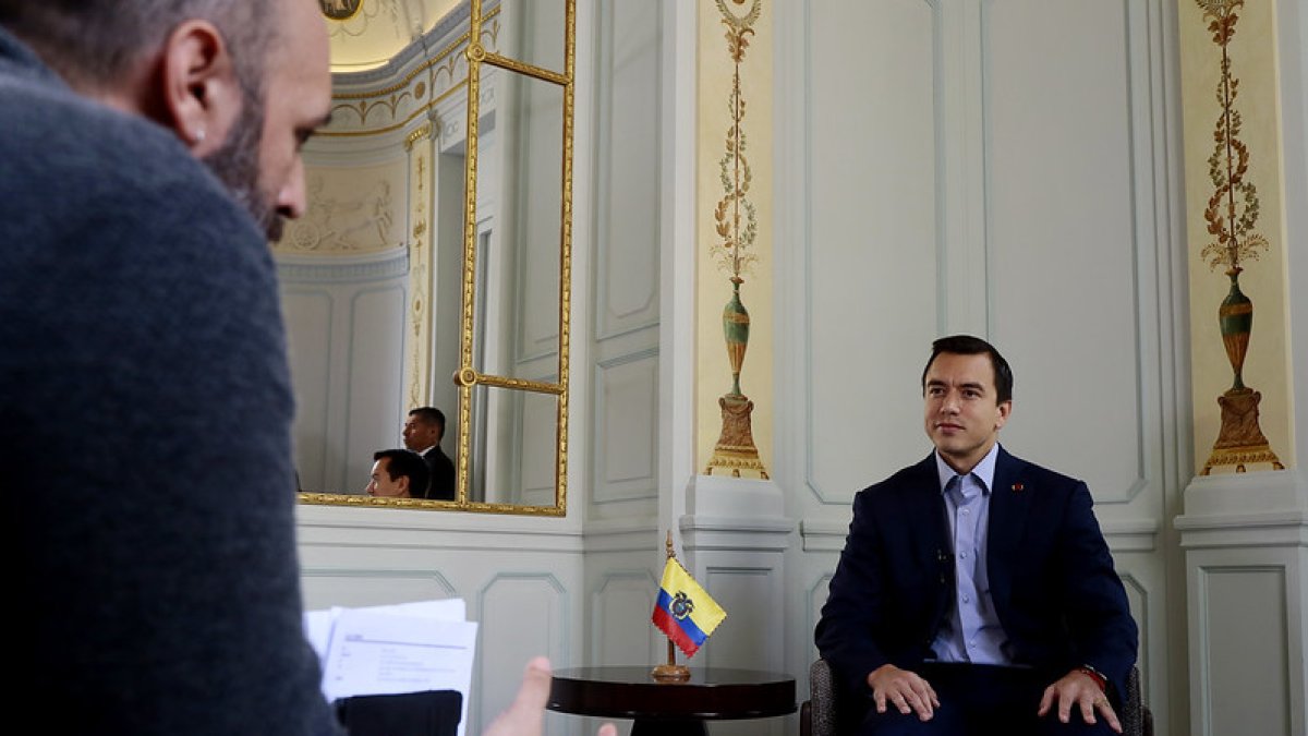 El presidente Daniel Noboa guarda silencio sobre los recientes ataques armados registrados en provincias como Manabí y El Oro.