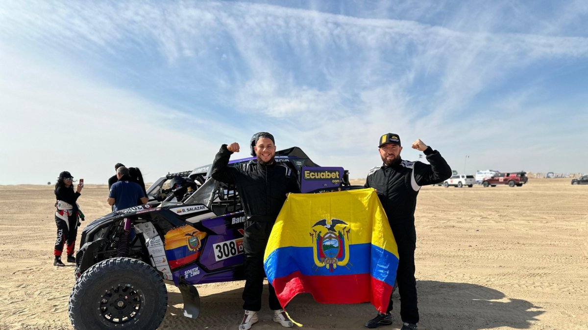 Brad Salazar (d) y Marco Guerrón serán la dupla ecuatoriana que integrará el equipo Lumenia Racing Team, en México.