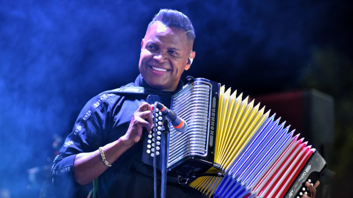 Omar Geles, difunto cantante de vallenato.