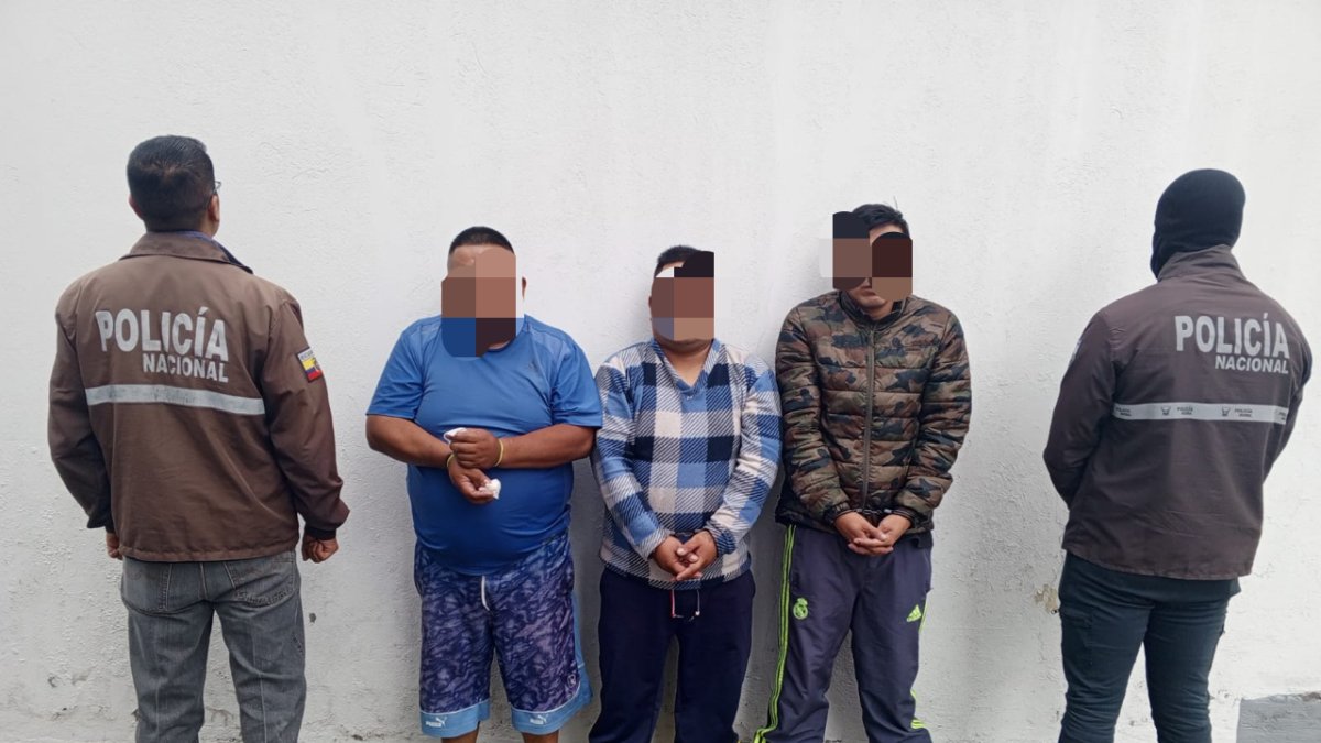 Los detenidos tienen un amplio historial delictivo.