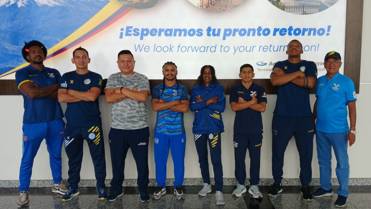Cuatro hombres y 1 mujer integran el equipo nacional en el Mundial.